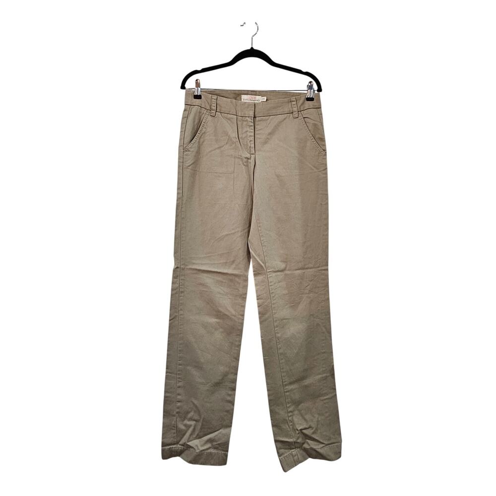 J.Crew Broken-In Chino Women's Khaki Pants - Favorite Fit Size 4